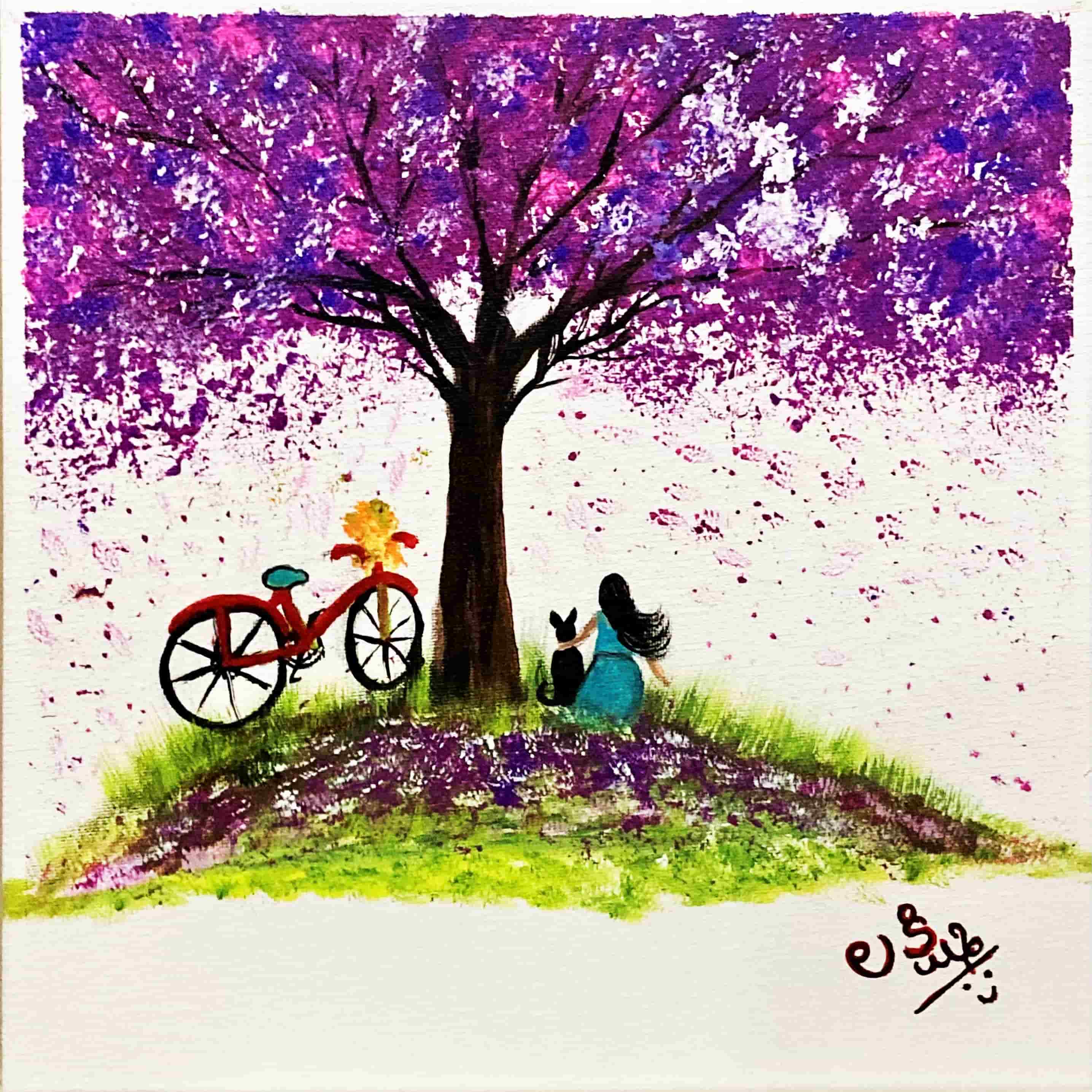 The Girl Under the Tree